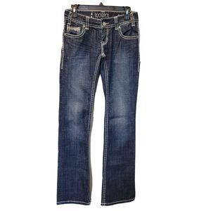 Rock & Roll Jeans Womens 26 x 34 Original Low Rise